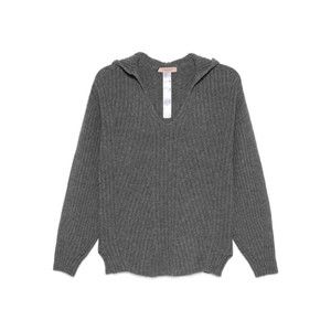 Twin-Set Relaxed-Fit Top With Deep V-Neckline - NWT